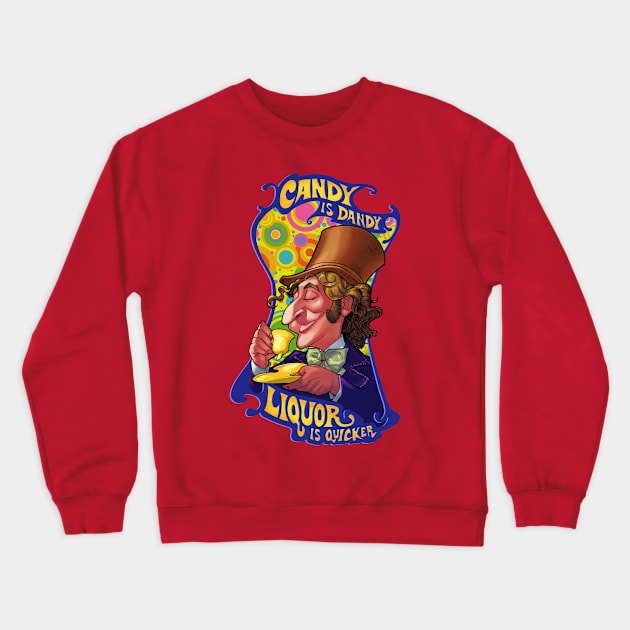 Is this some kind of fun-house? Crewneck Sweatshirt by DB_MP1138